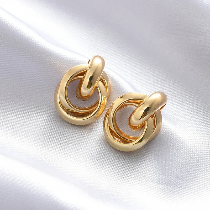 Twisted Stud Earrings