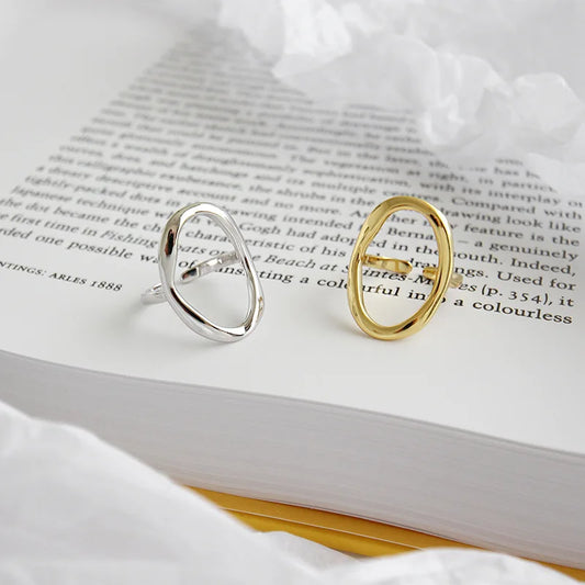 Gold/Silver Hollow Rings