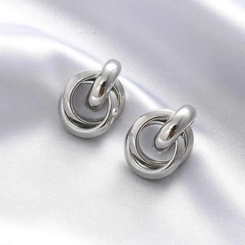 Twisted Stud Earrings