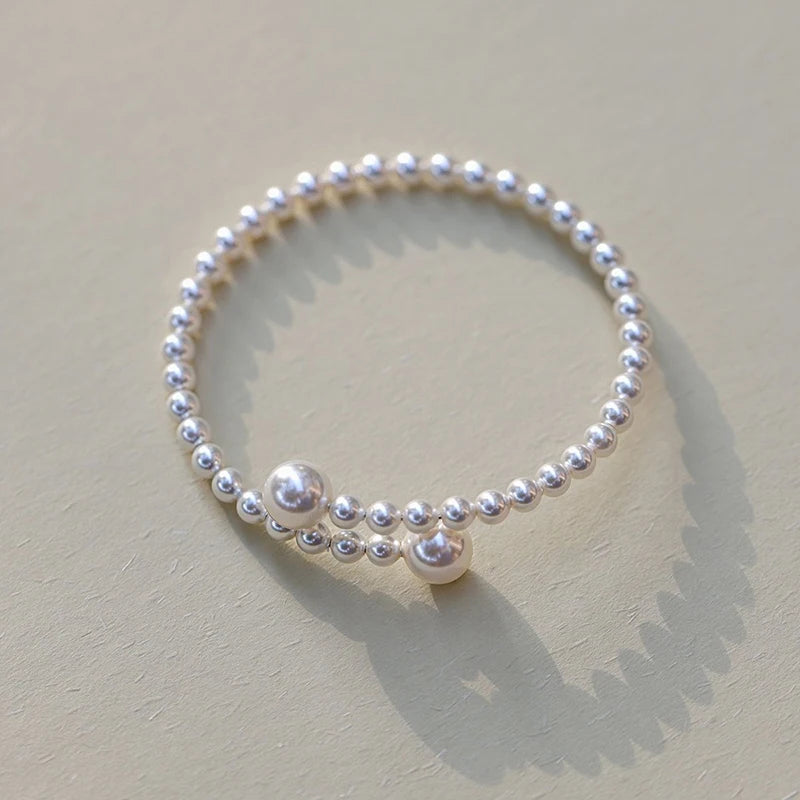 Adjustable Pearl Bracelet