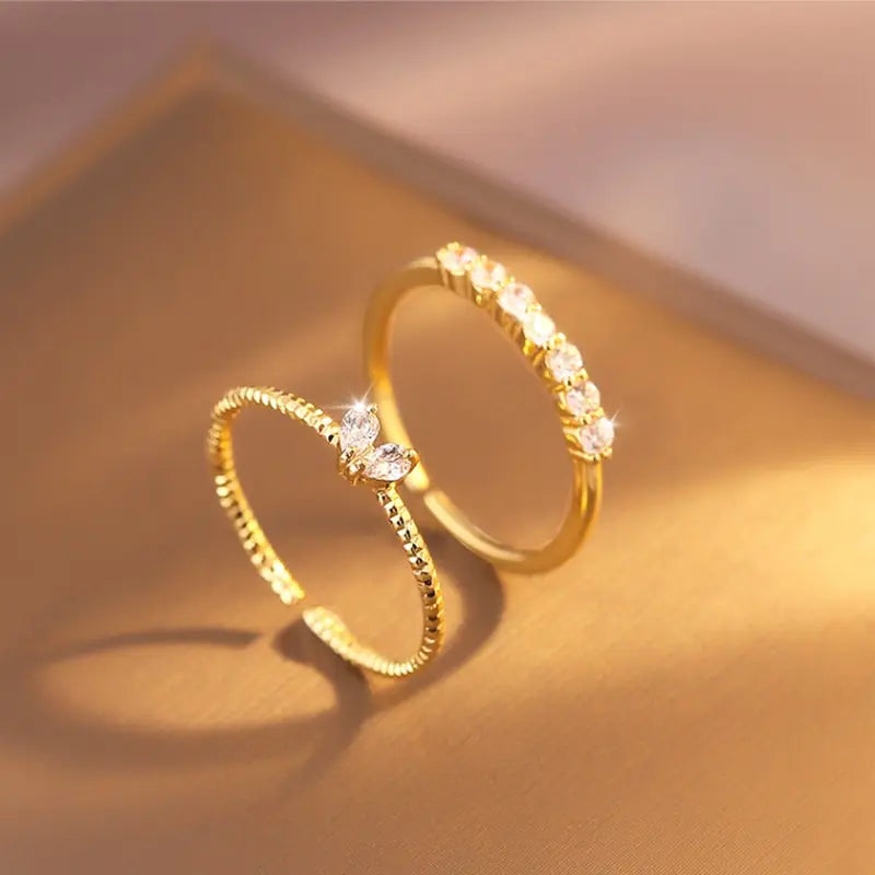 Elegant Gold Rings