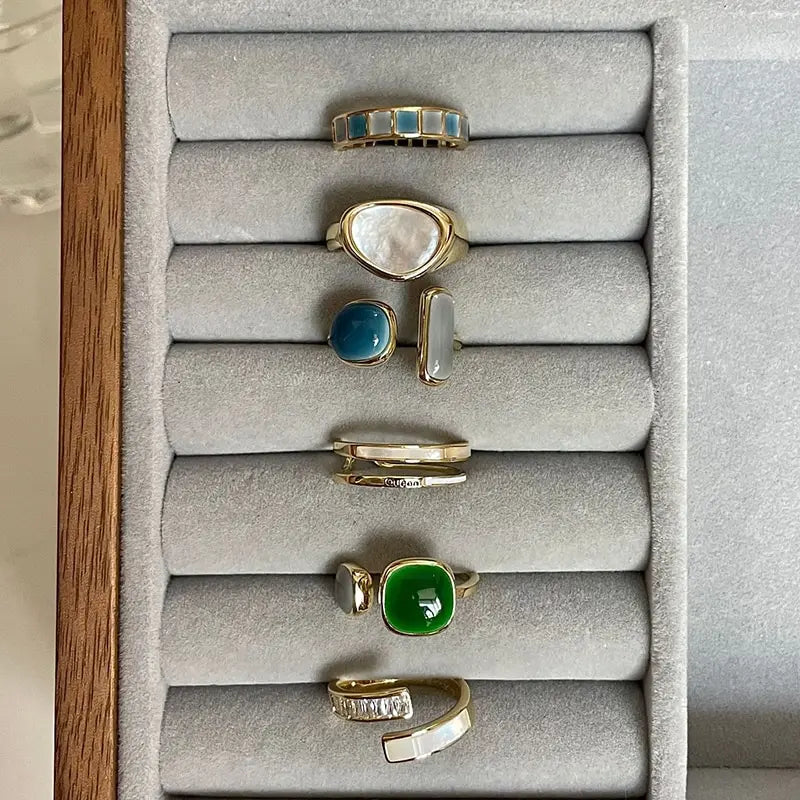 6 Piece Ring Set