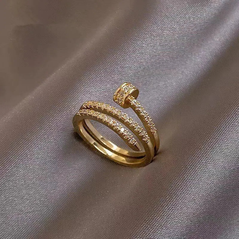 Gold Multi Layer Ring