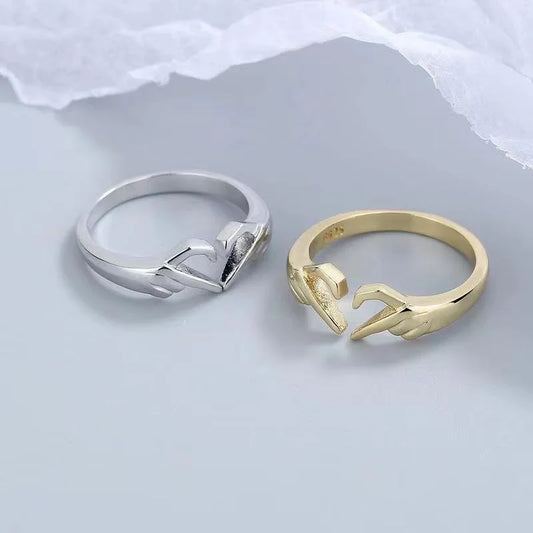 Two Handed Heart Ring