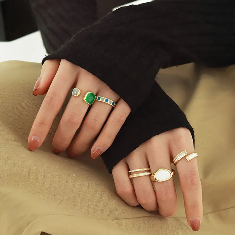 6 Piece Ring Set