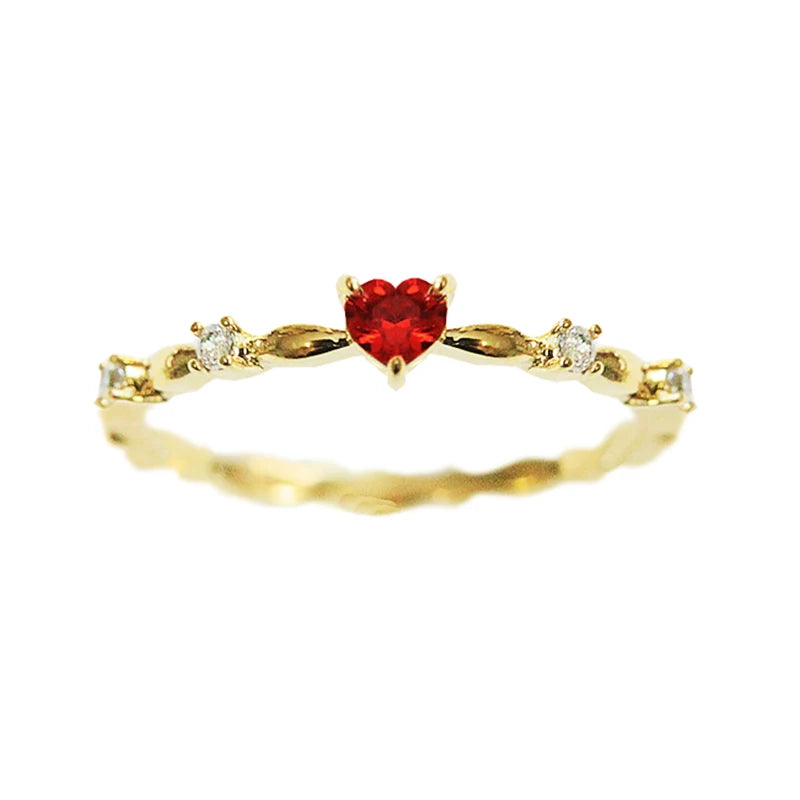 Red Heart Ring