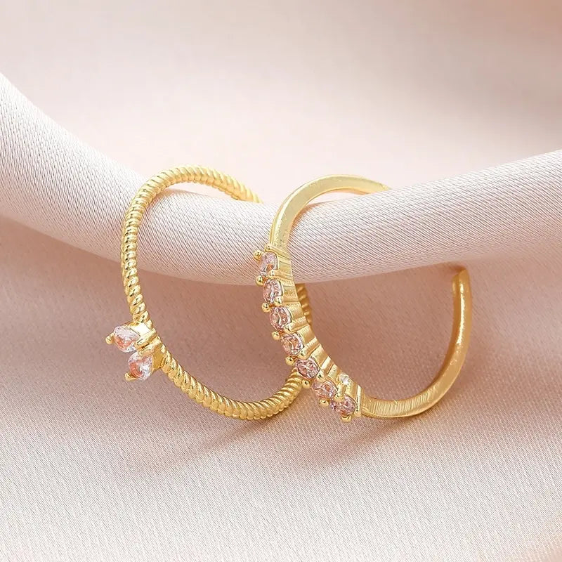 Elegant Gold Rings