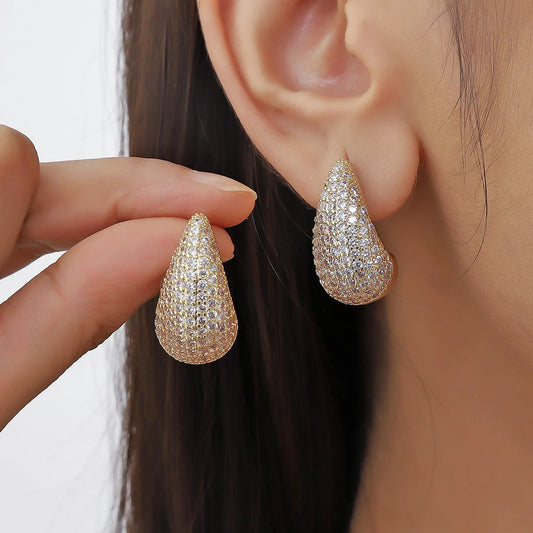 Sparkly Drop Earrings